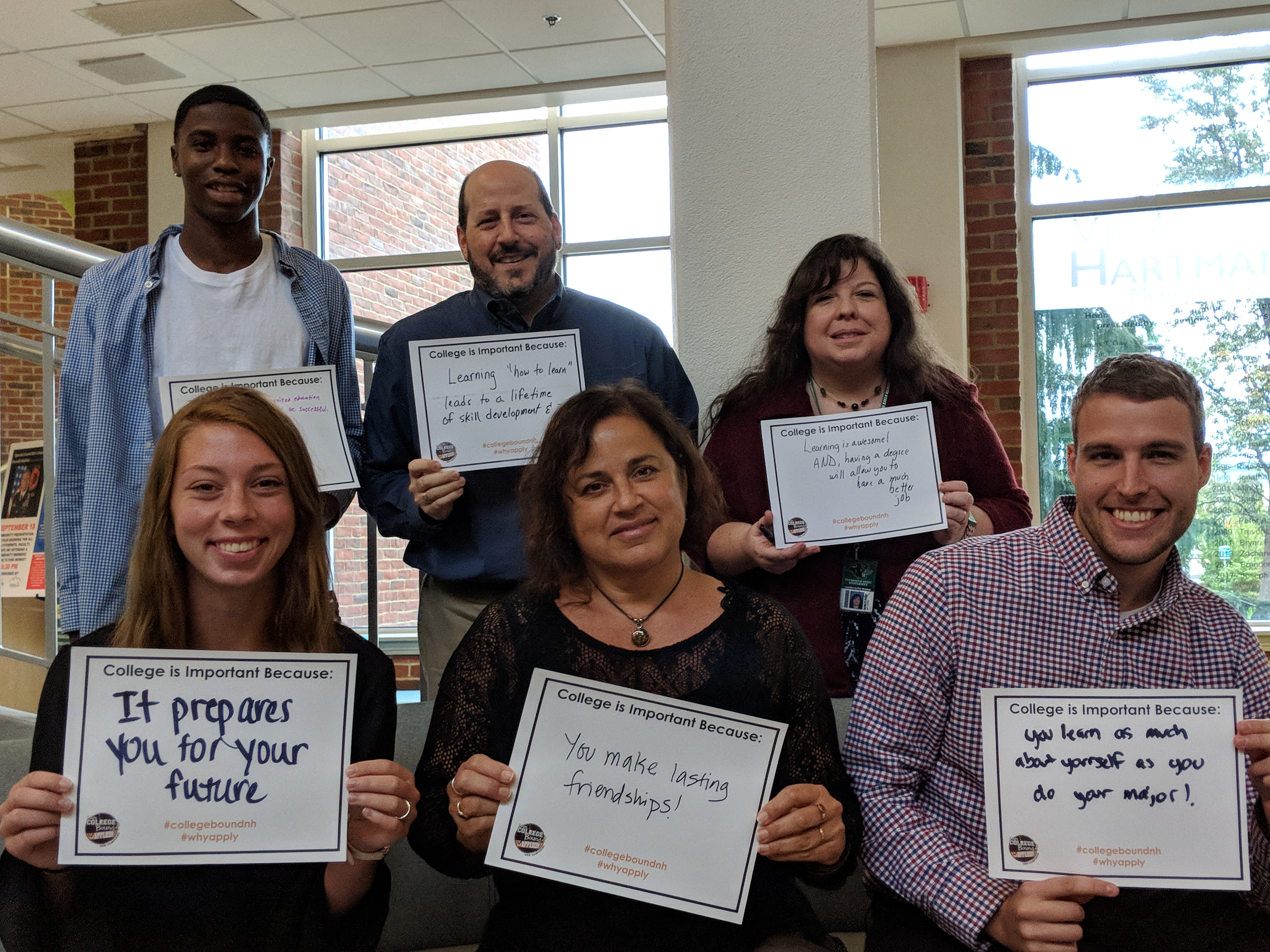 This year, PSU participated in the national #WhyApply Day.