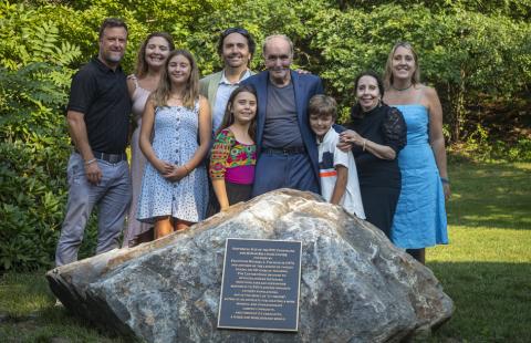 Fischer family honored