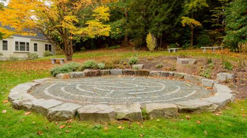 Campus Labyrinth and garden