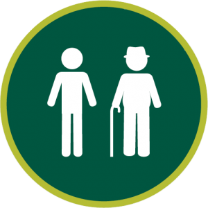 Two people icon