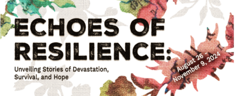 Echoes of Resilience exhibit logo