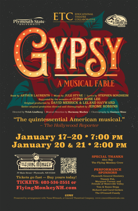 ETC Gypsy a music fable poster