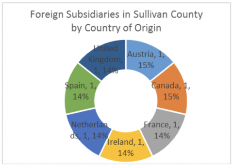 foreign subsidiaries in sullivan county