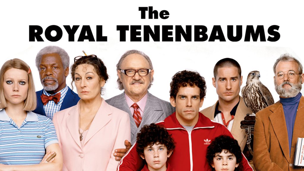 poster for royal tenenbaums that i stole